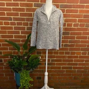 NWT Mercantile Gray Zip Up Size XS